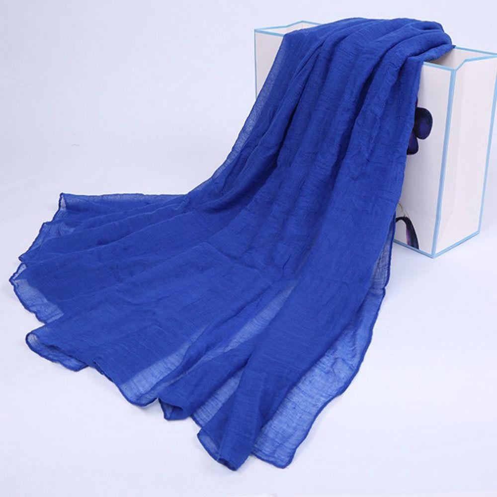 Women Men Beach Scarves Sun Protection Wrap Hijab Shawls Pashmina Scarf