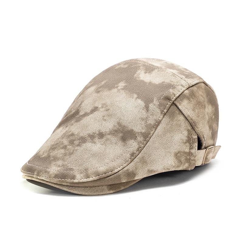 Кепка-берет осень-зима толстая теплая кепка вперед мужская большая окружность головы газетчик кепка