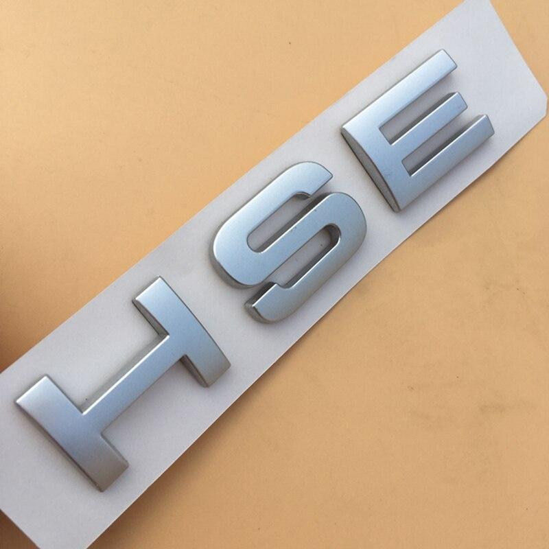 La+nd Ro+ver Range Rover SPORT V8 HSE Letter Logo Badge Car Shape Trunk Oval Logo Sticker