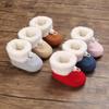 Baby Autumn and Winter Pre-step Shoes for Boys and Girls 0-1 Years Old, Plus Velvet, Thickening,