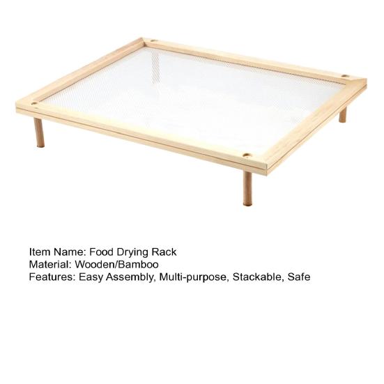 Сушилка для продуктов Штабелируемая многоярусная сушилка Рамочная сетка Сушилка для пасты для быстрой сушки на воздухе Фрукты Овощи Травы