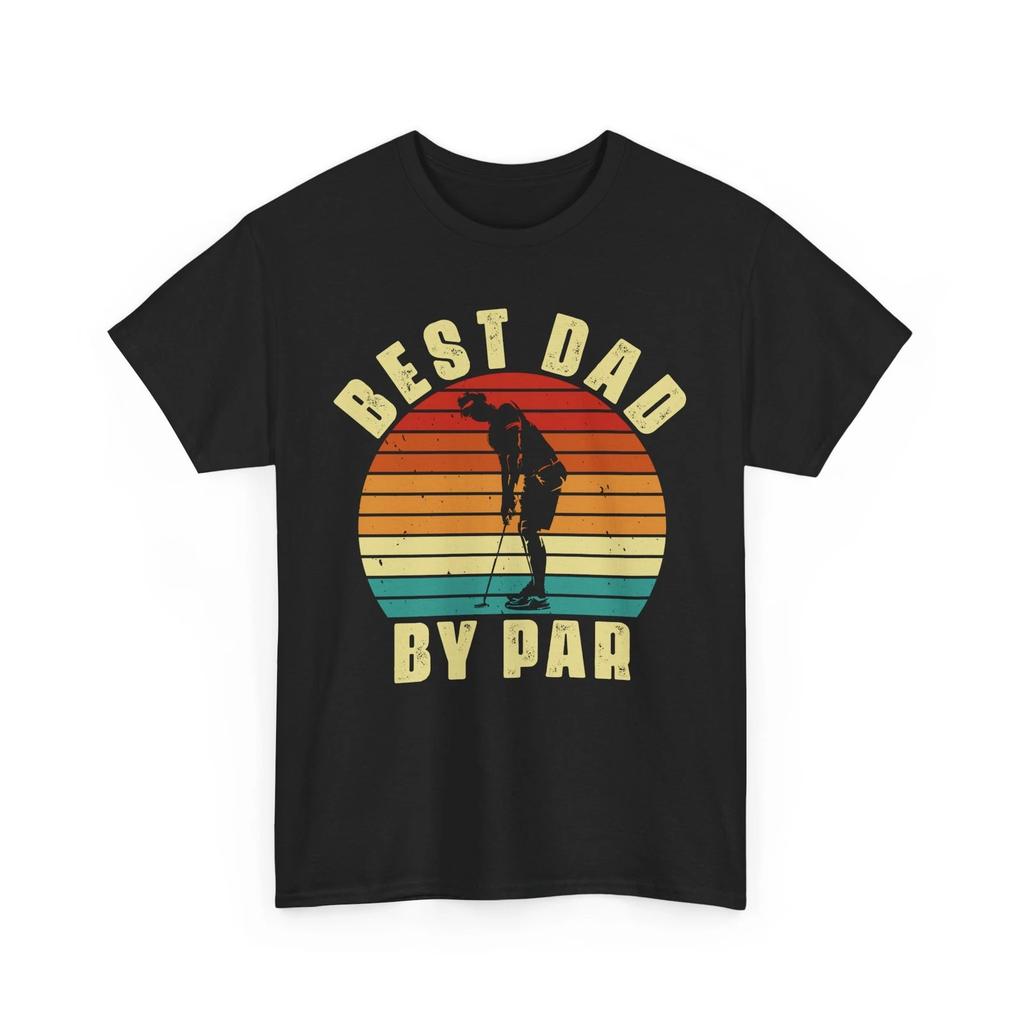 Golfer Shirt, Best Dad By Par Golf T-shirt, Golfing Dad Shirt, Sports Lovers Tee