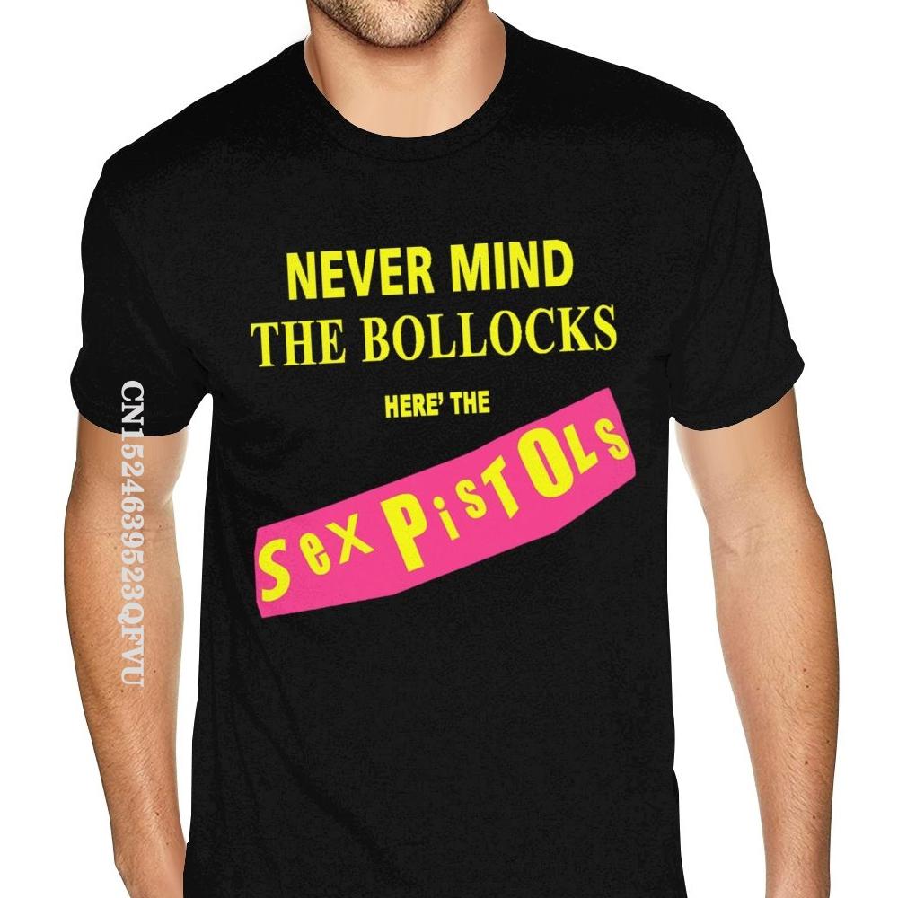 Классическая футболка Sex Pistols Never Mind The Bollocks для мужчин в уличном стиле, модная мужская футболка в стиле аниме большого размера