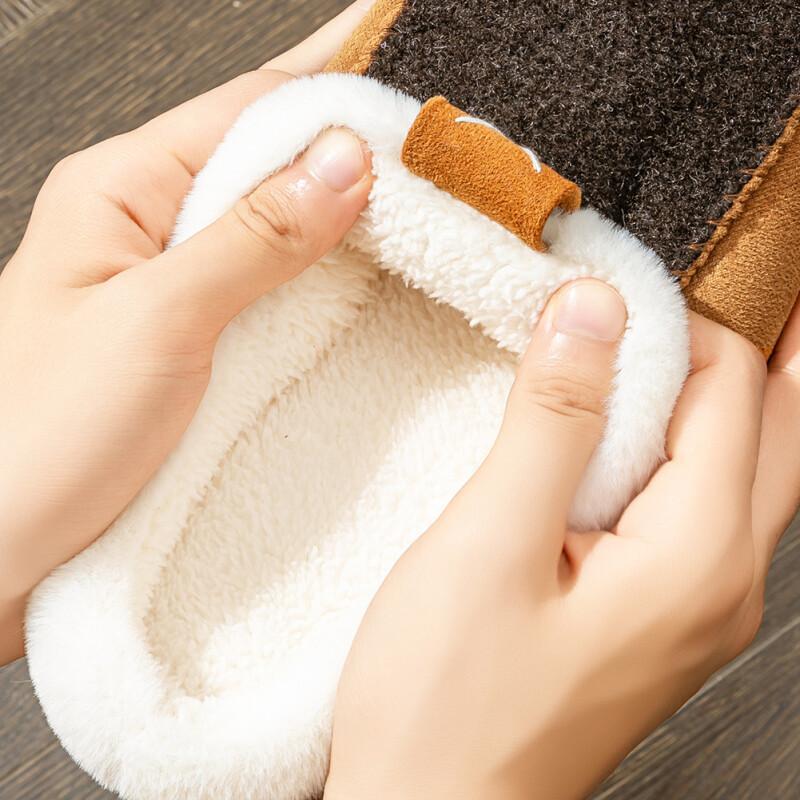 Арктические пушистые тапочки для мужчин - Сверхпрочный фланелевый верх с подушкой из пены с эффектом памяти, нескользящая подошва из ТПР и плюшевое тепло для использования в гараже/охотничьей хижине