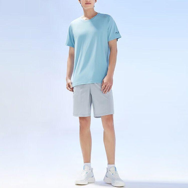 Anta Running Collection Running T Shirt Men's Sky Smoke Blue 152325117-1