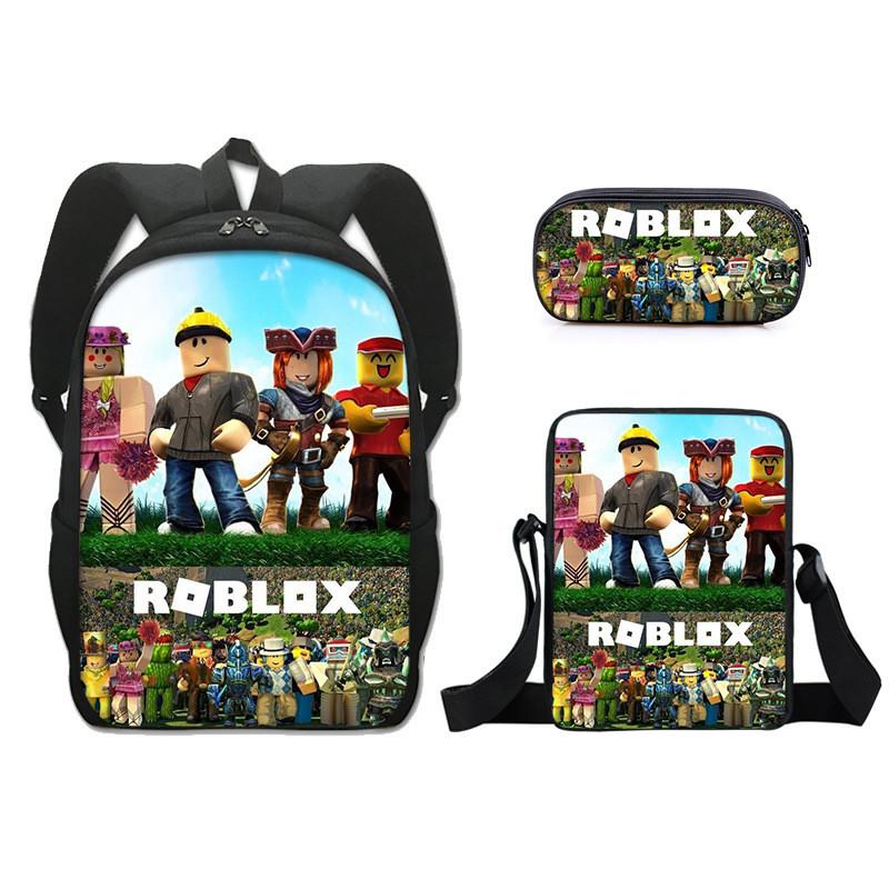 Набор детских рюкзаков Roblox из легкой ткани Oxford для школы и учебы