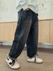 Spring Boys' Retro Casual Jeans - Trendy and Simple Children's Clothing