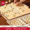 Deli Large Foldable Wooden Chinese Chess Set