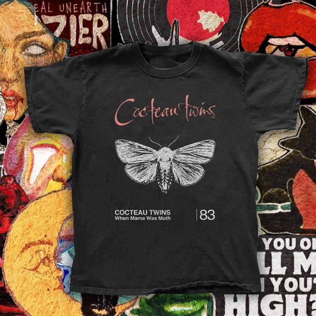 Cocteau twins' when mama was moth' tshirt, vintage style funny shirt