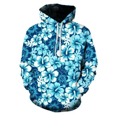 3D толстовка с капюшоном Flower Hoodie женская цветная летняя одежда Harajuku толстовки Hit Hop Streetwear Oversize Hoodie Top