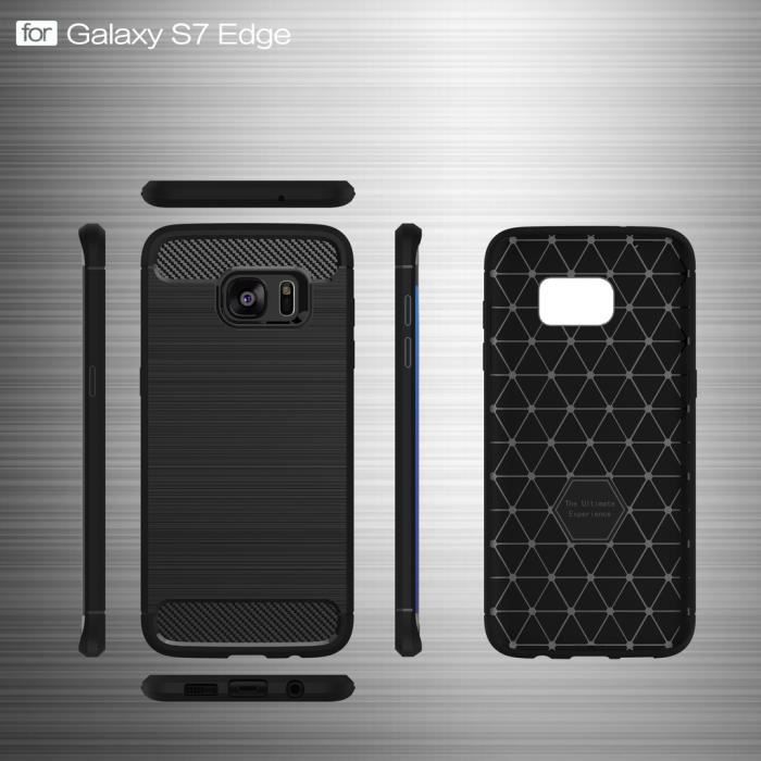 Case - Samsung - Galaxy S7 Edge - Ultra-Light - Flexible - Full Protection