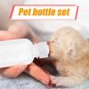 Бутылочка для щенков Кормушка для котят 4 унции Портативная Кормушка для кроликов хомяков щенков Для дома автомобиля кемпинга Поездки на природу Пешие прогулки Путешествия