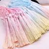 10pcs Handmade Gradient Tassels DIY Crafts DIY Jewelry Accessory Hanging Rope Fringe  Jewelry Making