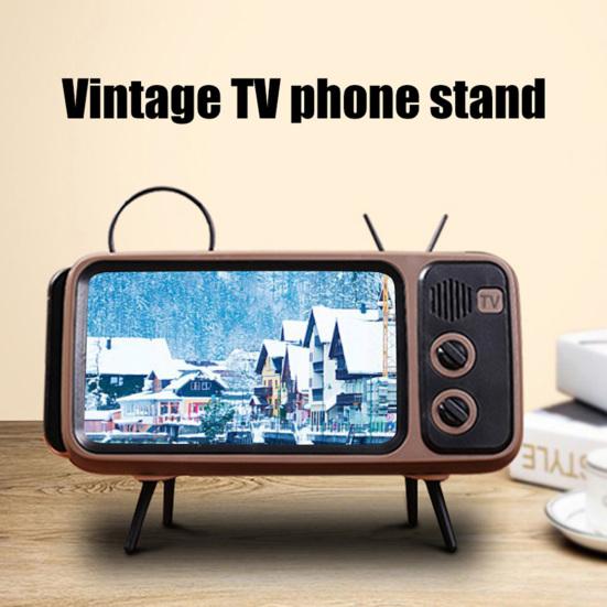 Yousheng Portable Universal Retro TV Desktop Mobile Phone Holder Stand Mount Bracket