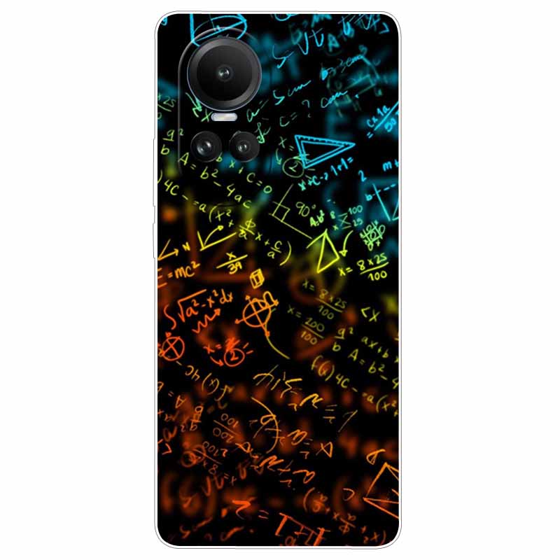Чехол для Oppo Reno 10 5G CPH2531 Силиконовый Расписной Кот Животные ТПУ Мягкий Мраморный Coque для Oppo Reno10 Pro 5G CPH2525 Чехол для Телефона