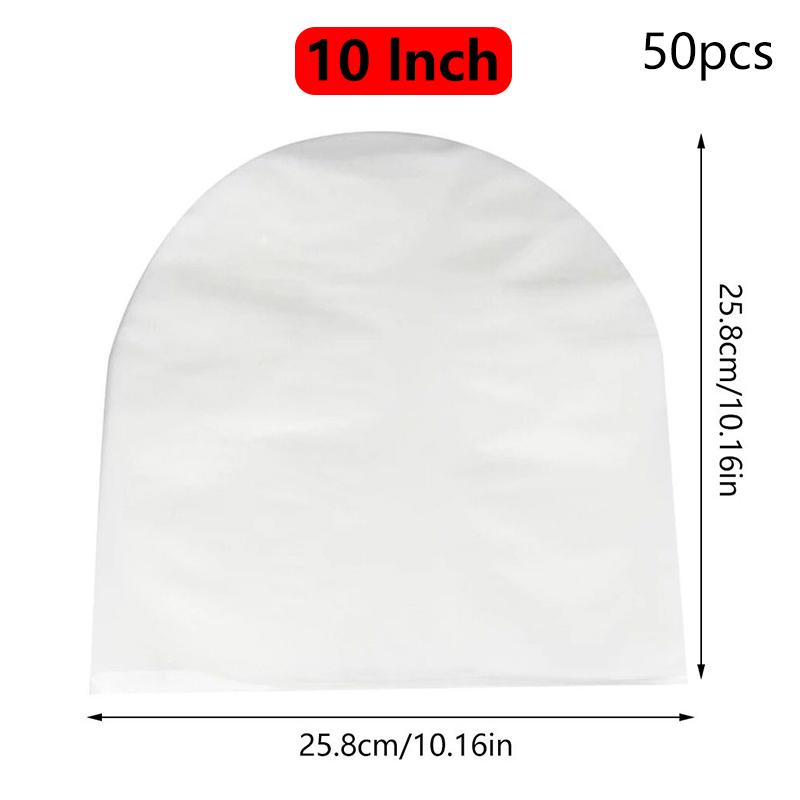 50 шт. 7/10/12 дюймов прозрачный виниловый защитный чехол для пластинок LP пластиковый пакет антистатические внутренние конверты для пластинок упаковочный пакет прозрачный чехол