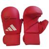 Защита кулака для каратэ adidas с защитой большого пальца, 2.0, одобрено WKF // Защита кулака Adidas, одобрено Всемирной федерацией каратэ (Красный, XS)
