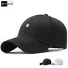 Northwood N Letter Black Cap Cotton Baseball Cap Women Hip Hip Snapback Hats Black Dad Hat