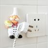 Chef Design New Storage Shelf Holder Power Plug Holders Rack Organizers Socket Wall Mounted Adhesive