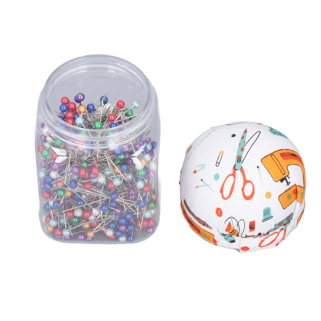 500Pcs Colorful Sewing Pins Various Colors Strong Practicability Enough Quantity Quilting Pins for