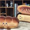 Toast Bread Toast Pencil Case Large Capacity Toast Pencil Case Plush Pen Pouch  Student Gift