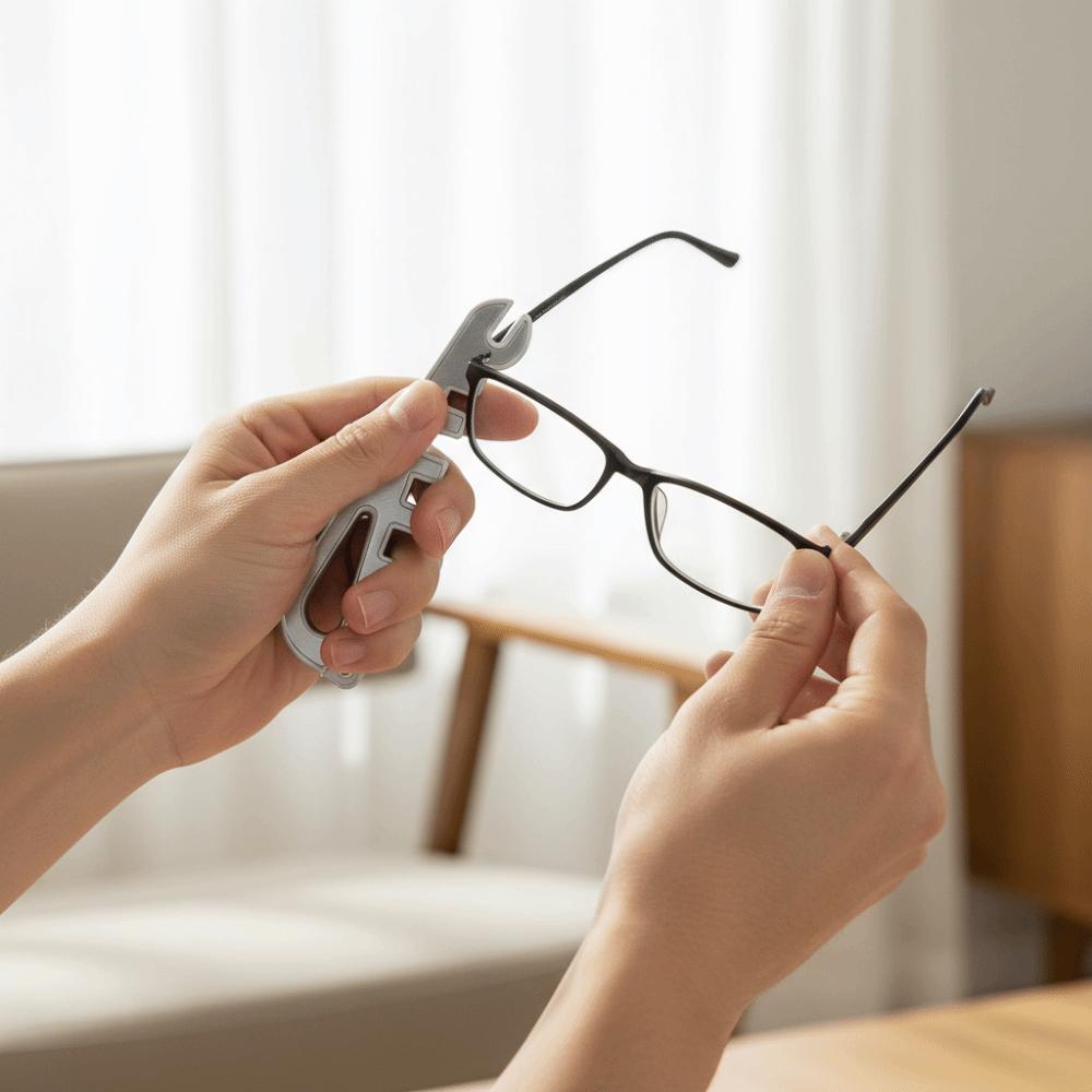Professional Glasses Leg Bending Tool Sturdy Durable Eyeglass Curvature Adjuster Tool Home Repair