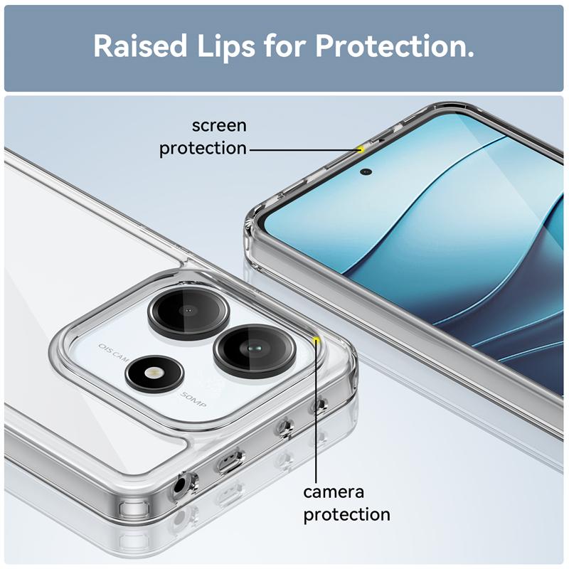 Transparent Case For Redmi Note 14 SE Case Silicone Colorful Cover Redmi Note 14 SE Case For Redmi Note 14 SE Shockproof Case