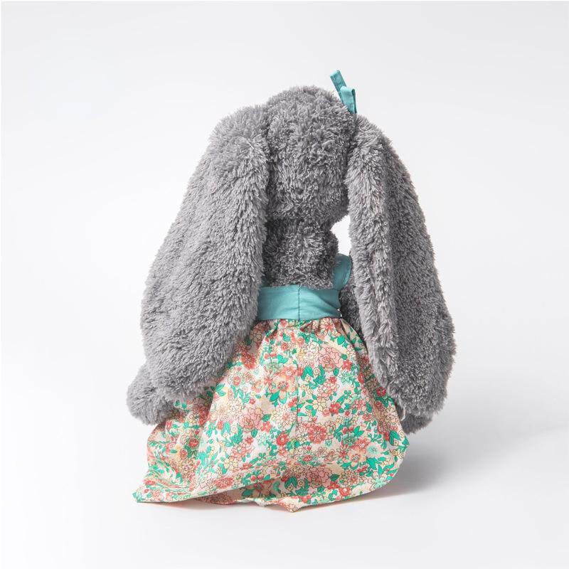 New Gray Fairy Rabbit Plush Doll Children Sleep Comfort Toys Girlfriend Birthday Gift