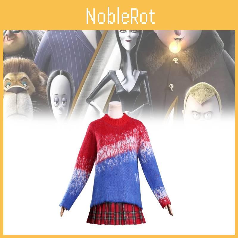 Косплей-свитер «Семейка Аддамс 2» с принтом для костюмированных мероприятий на Хэллоуин