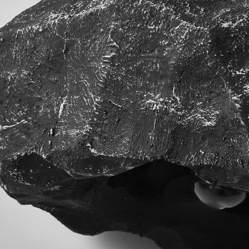 Дизайнерская люстра для ресторана, персонализированная лампа, имитация камня, микроцемент, японский стиль, педантовая лампа ручной работы