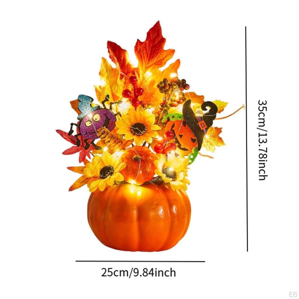 Halloween Pumpkin Artificial Ornament Fall Party Fake Pumpkins Model
