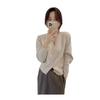 Women's 2024 V-Neck Cardigan Sweater - New Spring & Autumn Lightweight Knit Design