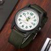 Nylon Belt Automatic Men Quartz Watch Calendar Luxury Clock Men Watch Woven Military Watch Fashion Soki Waterproof Beads