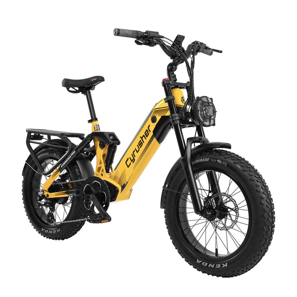 CYRUSHER Kommoda Pro 20inch Fat Tire Electric Bike 250W Motor 52V 20Ah Battery