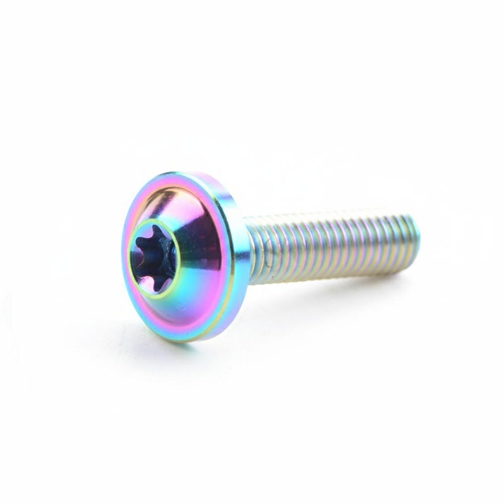 M6x15 Titanium Bolts M6x10 T30 Torx Bolts High Quality Titanium Screws