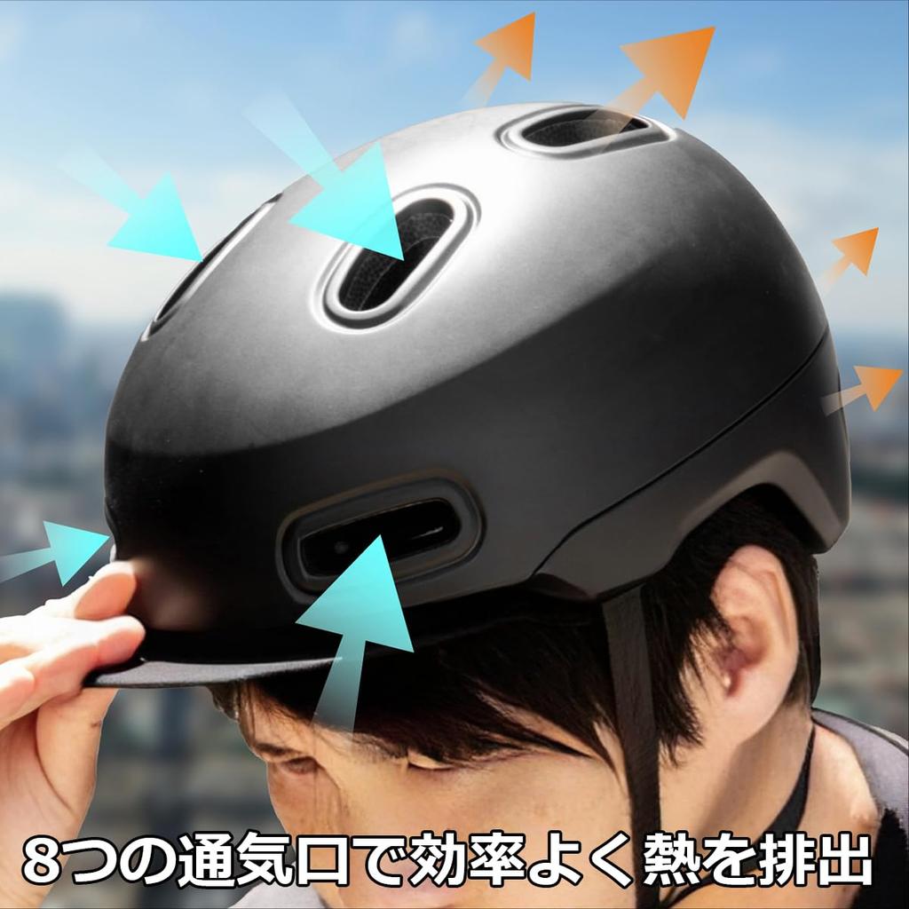 Aqua Dream Bicycle Helmet IMA82101 Platinum Cycling Helmet CE Safety Standard Cleared Lightweight and Durable Unisex Design One Size Fits All Black