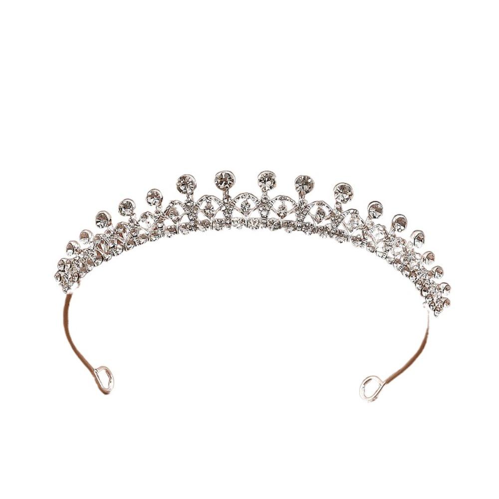 Hair Jewelry Wedding Hair Jewelry Zircon Princess Tiara Diadem Rhinestone Headband  Girls