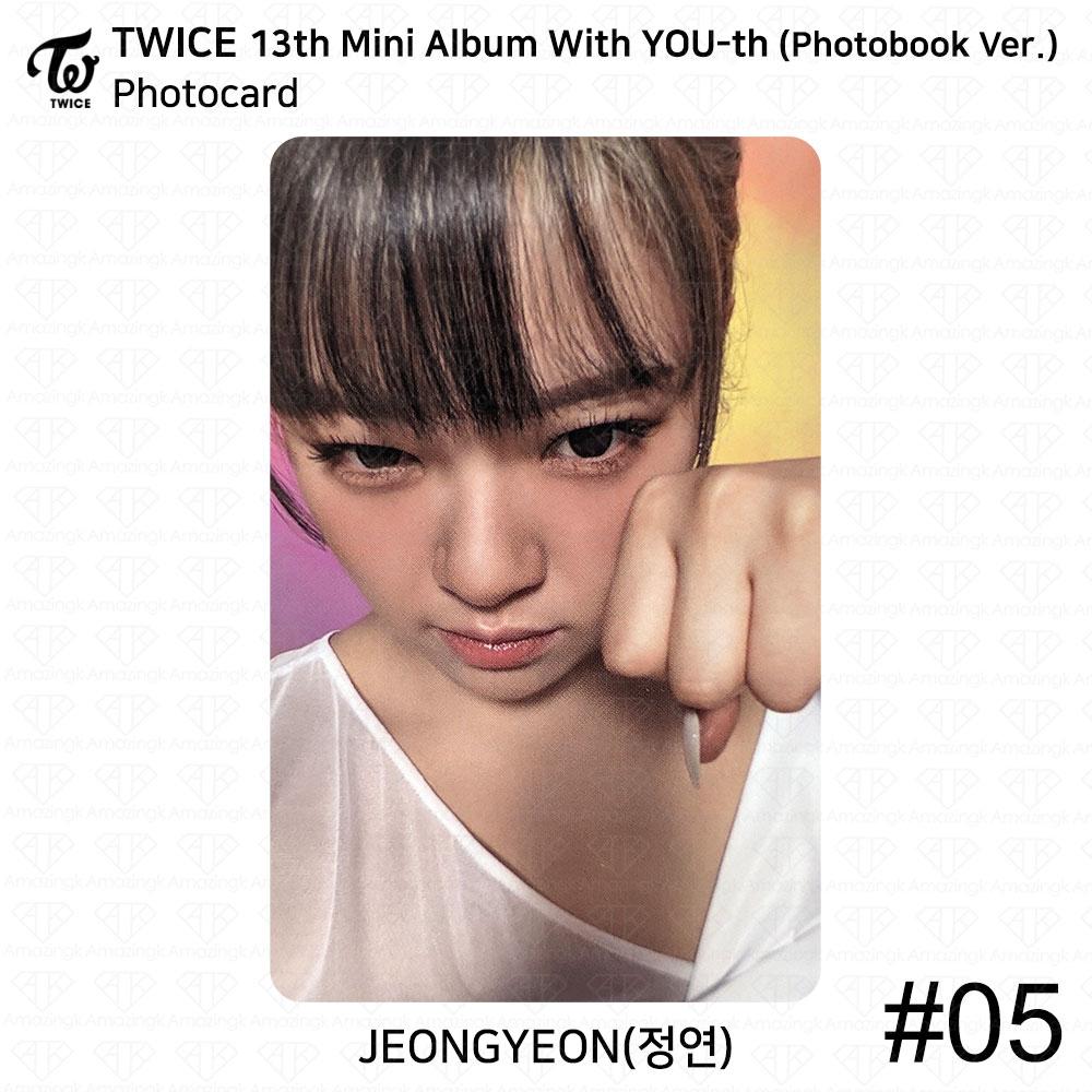 Twice 13-й мини-альбом с молодежной фотокарточкой YOU-th, постером, пленкой, стикером Jeongyeon KPOP K-POP