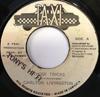 7-дюймовая пластинка CARLTON LIVINGSTON  SLY  ROBBIE  Those Tricks NONE Taxi 1983 Ямайка Регги Ска Даб Б/у