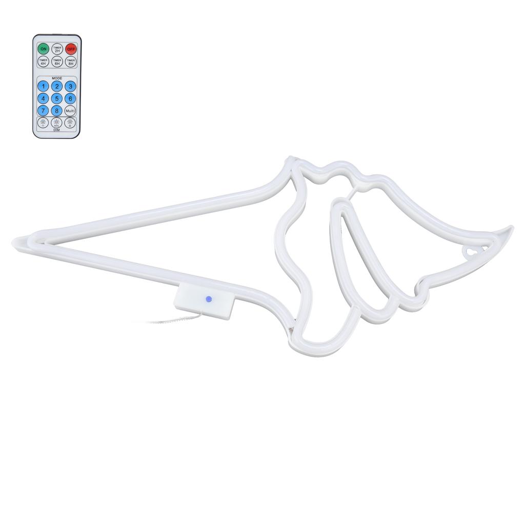 Неоновая светодиодная вывеска в форме мороженого с пультом дистанционного управления для декора вечеринки от USB или батареи