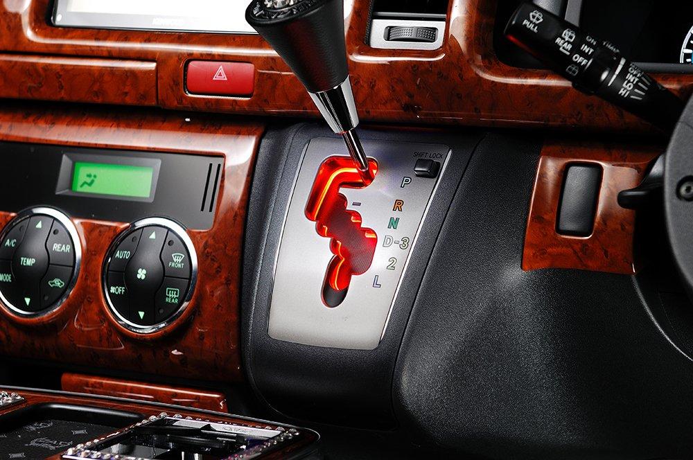 Подсветка селектора КПП Garson DAD для Hiace серии H200, салонная электрическая светодиодная, внутренняя, непрямая, автомобильные кастомные запчасти (1-3 поколение) (GE034-01) ПАПА.