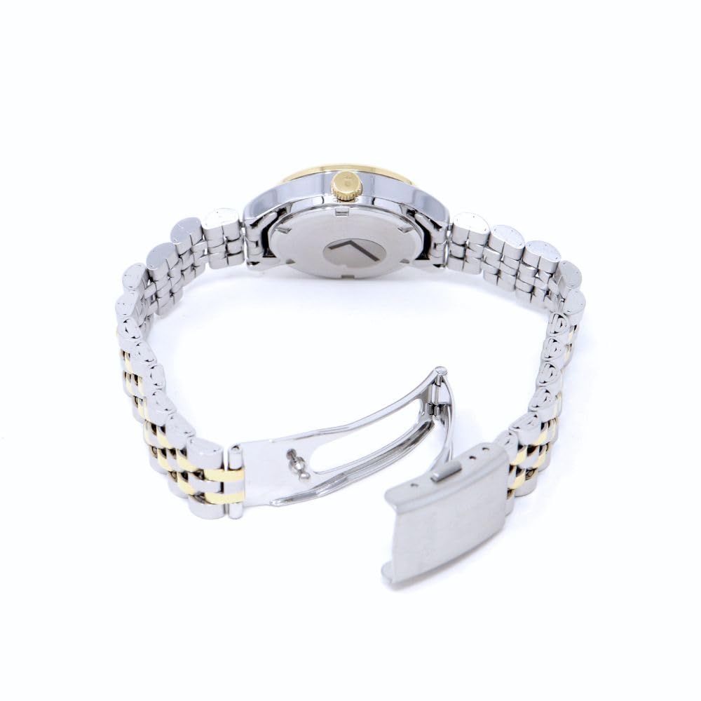 Часы Seiko Alba Женские Кварцевые из Нержавеющей Стали Водонепроницаемые для Повседневного Ношения (10 АТМ) Аналоговые SEIKO ALBA (Комбинация цветов (АЕГК427))