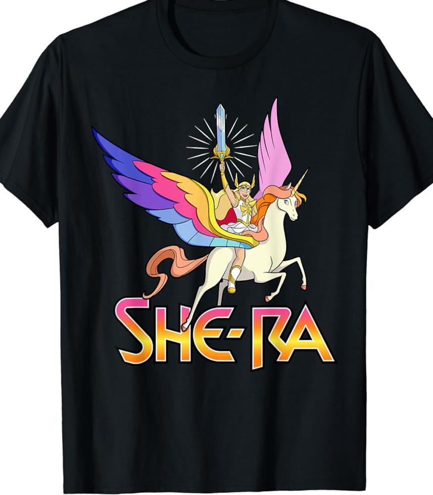 She Ra Princess Masters of the Universe T-shirt black All sizes Unisex T-Shirt