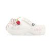 Classic Platform Clog Classic Clog Cherry Love Soft Classic Versatile Gift Box Model Clogs for Men and Women White