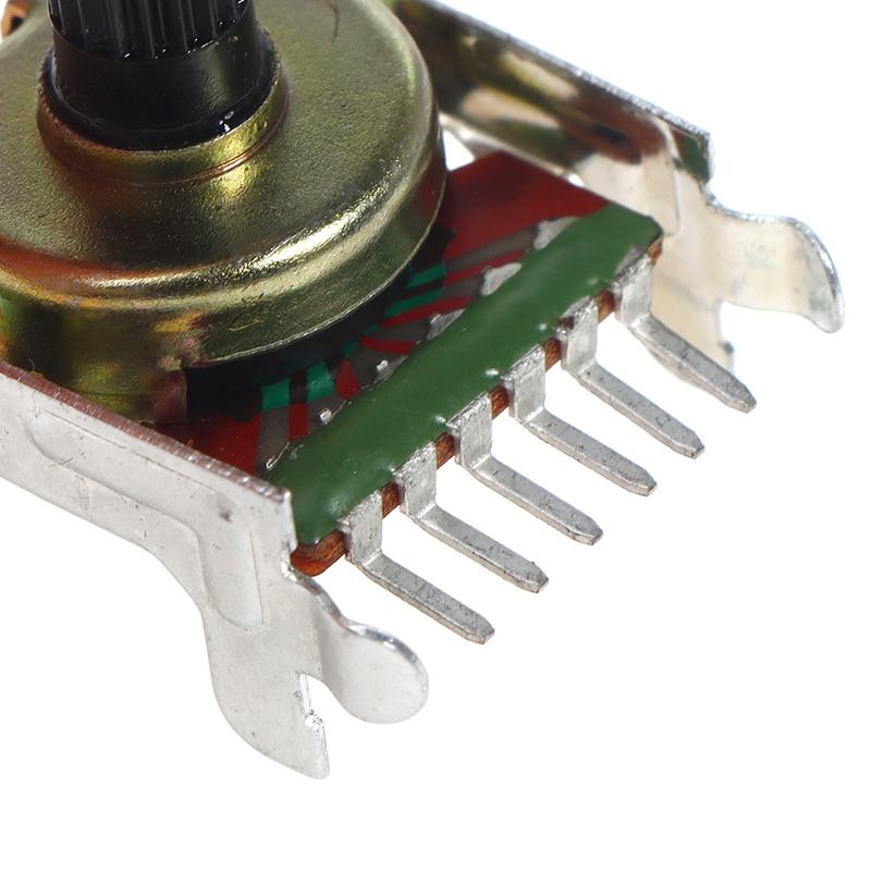 161 Тип поворотный потенциометр двойной B50K усилитель мощности аудио потенциометр громкости 6 футов длина вала 15 мм