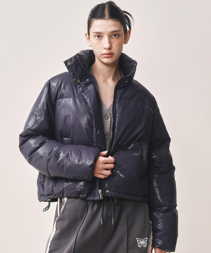 Nick&Nicole Nicole Glossy Short Puffer Padding_Navy