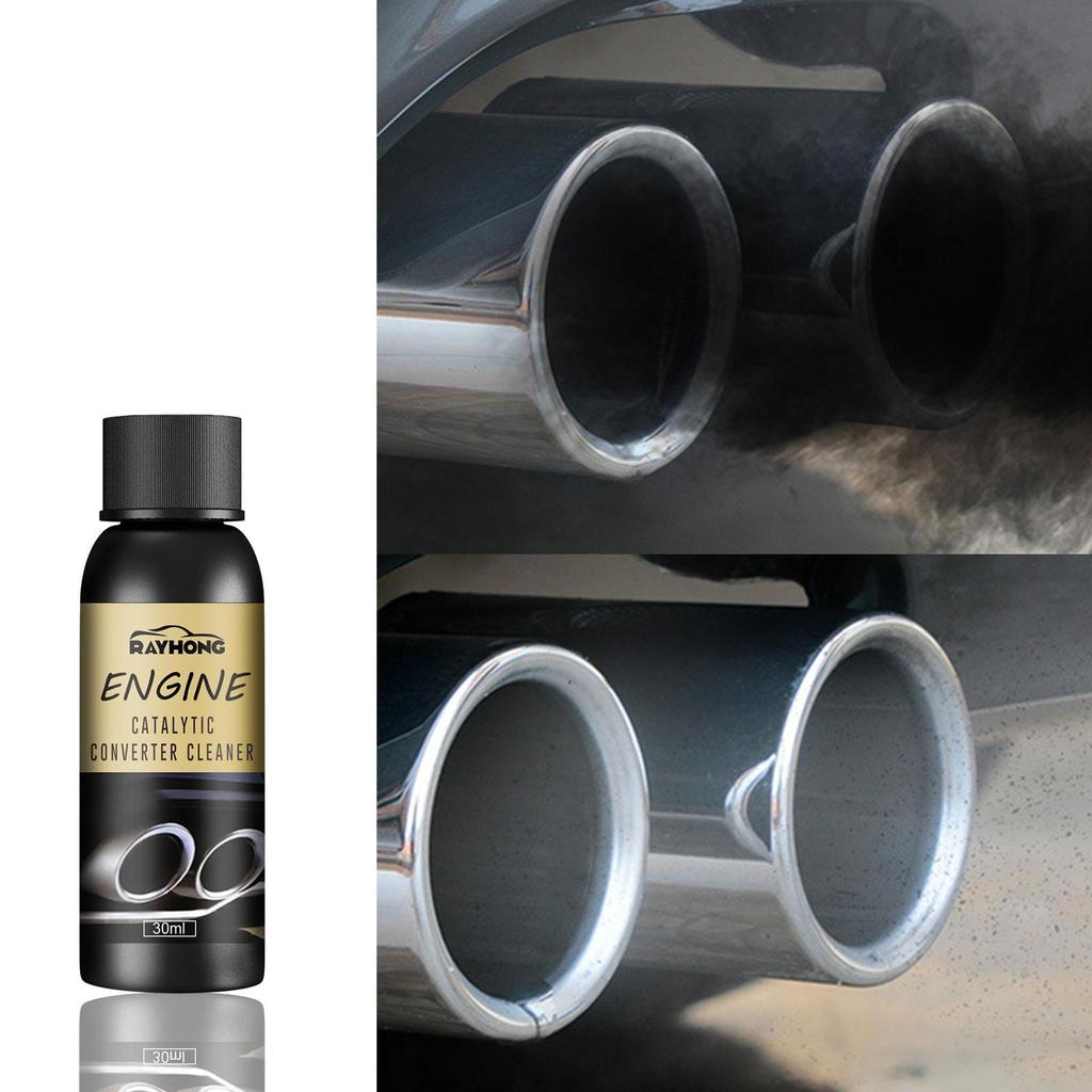 RAYHONG Очиститель каталитического нейтрализатора двигателя Удаление и очистка углерода Очиститель выхлопных газов двигателя