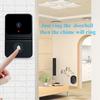Беспроводная Wi-Fi дверная камера Водонепроницаемая 720P HD Видео дверной звонок Умный уличный беспроводной дверной звонок с камерой Ночное видение