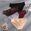 Mid-waist Cotton Panty For Women Sexy Solid Color Lingerie Soft and Breathable Underwear