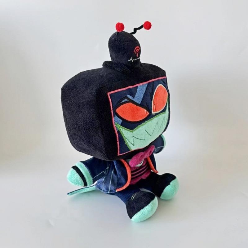 Новые Плюшевые Игрушки Hazbin El Плюшевый Вокс Фигурки из Мультфильмов Аниме Куклы Плюшевые Набитая Кукла Периферия Детские Игрушки Подарки на День Рождения